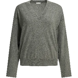 Cashmere V-neck sweater