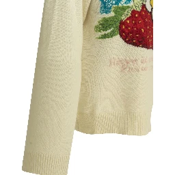 "Strawberry" Crew-neck sweater