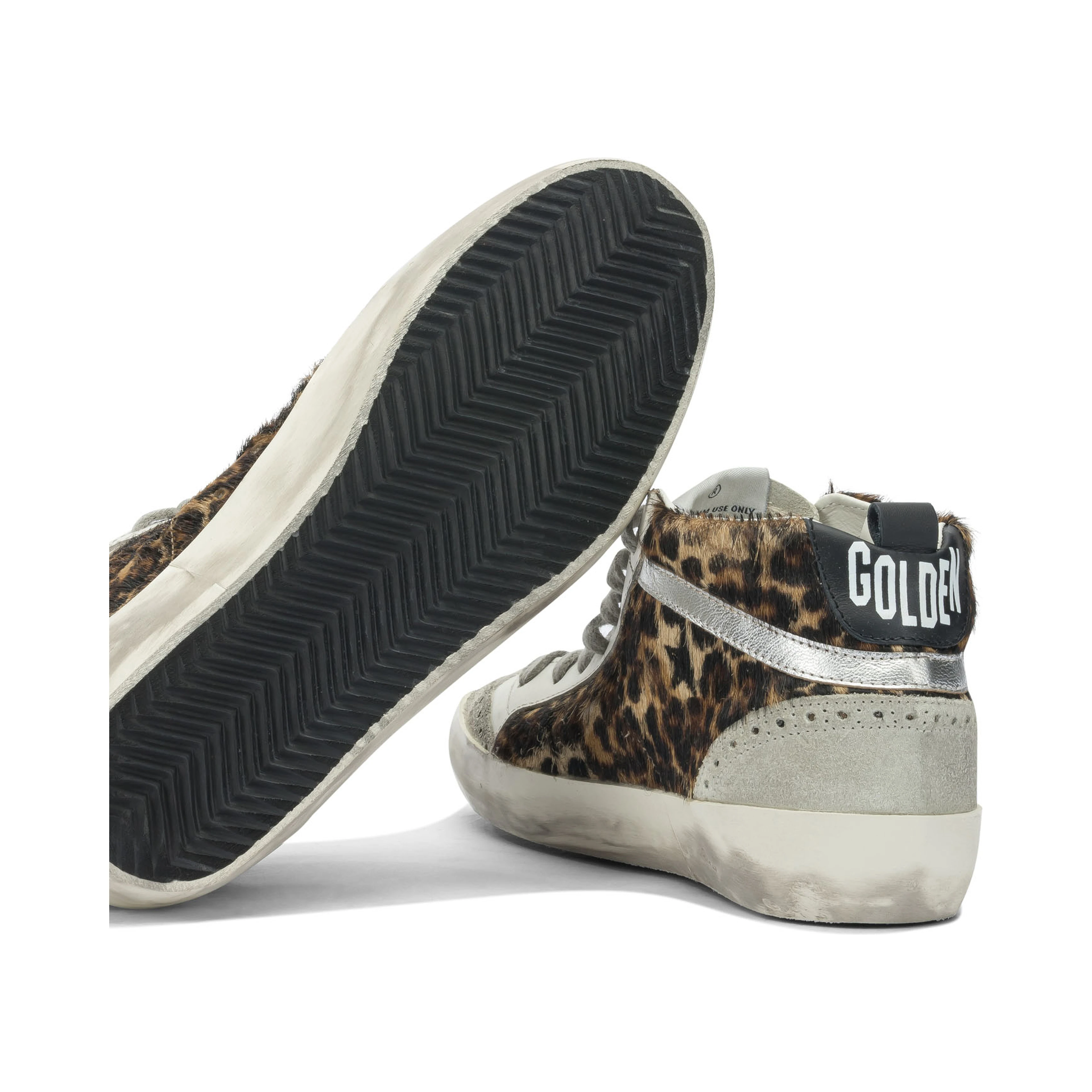 "Mid Star" High-Top Sneakers