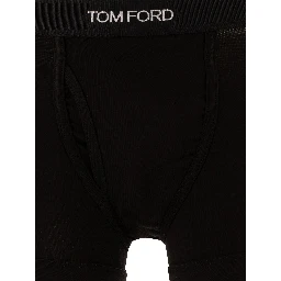 Cotton boxer shorts with logo