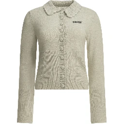 Polo Sweater with Logo