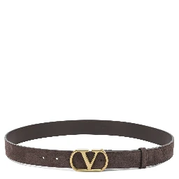"VLogo Signature" Leather Belt