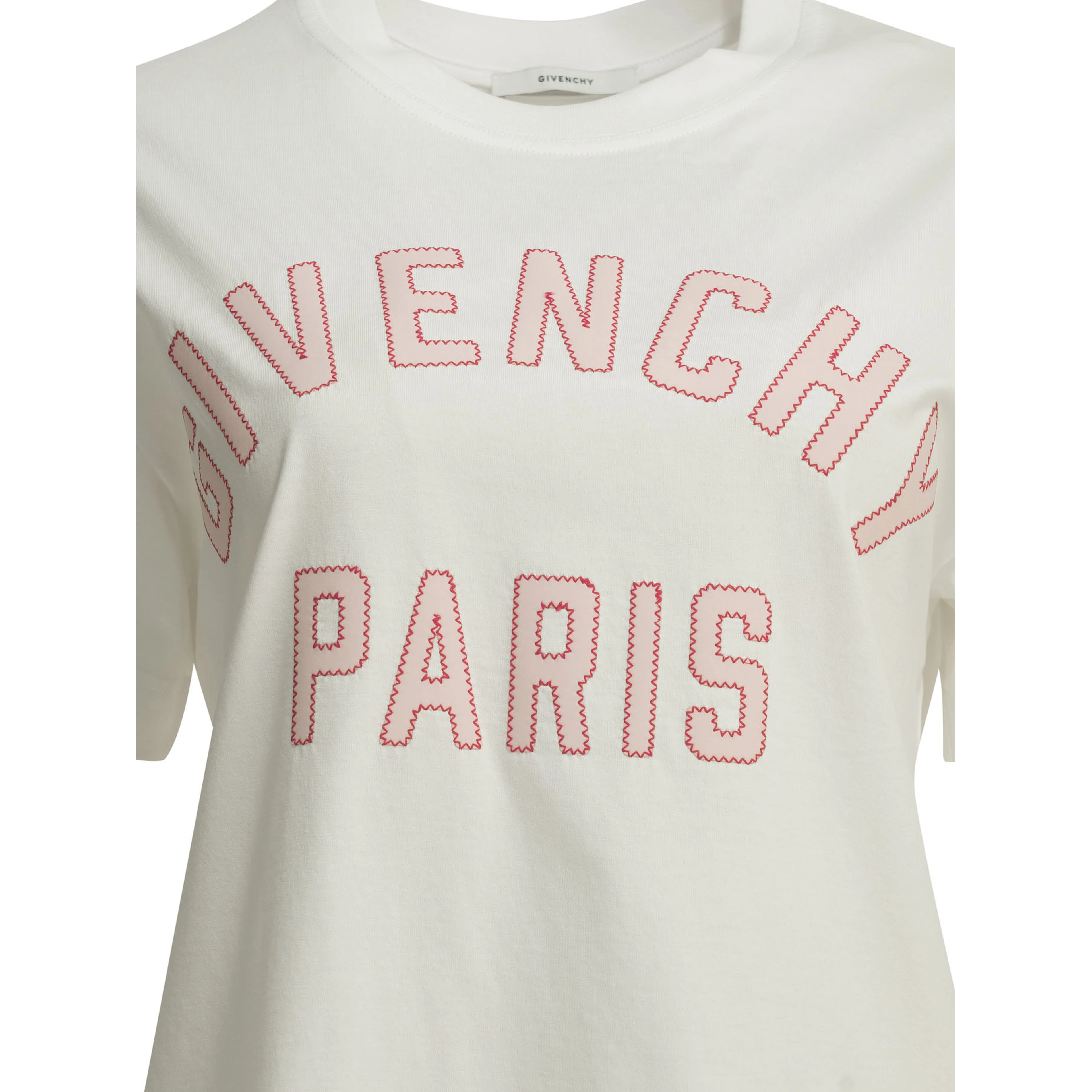 "Givenchy Paris" Crew-Neck T-Shirt