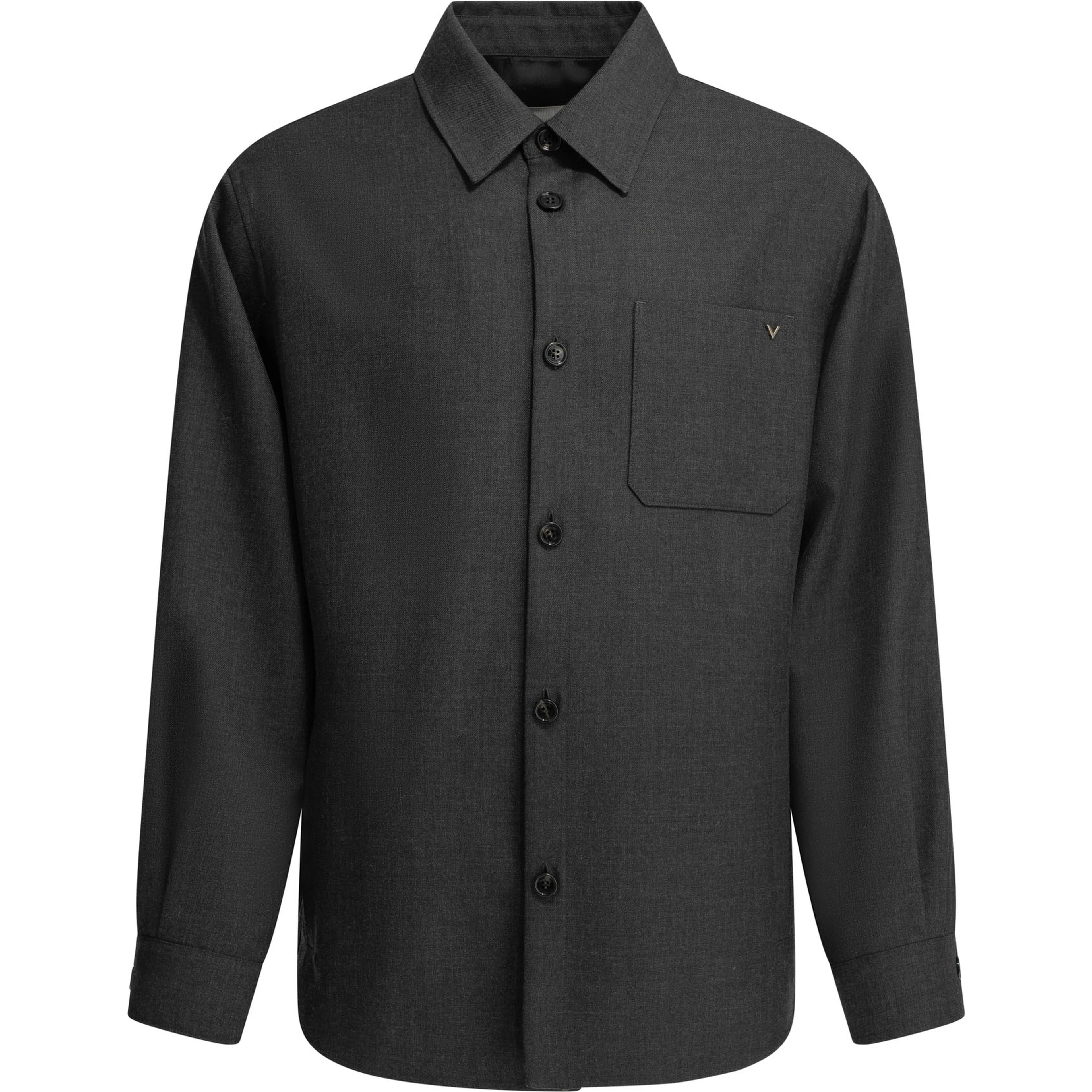"VLogo" Overshirt Jacket