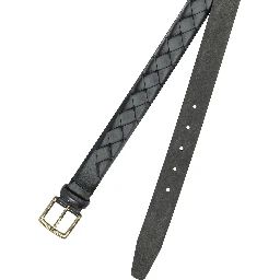 "OC Strip" Leather Belt