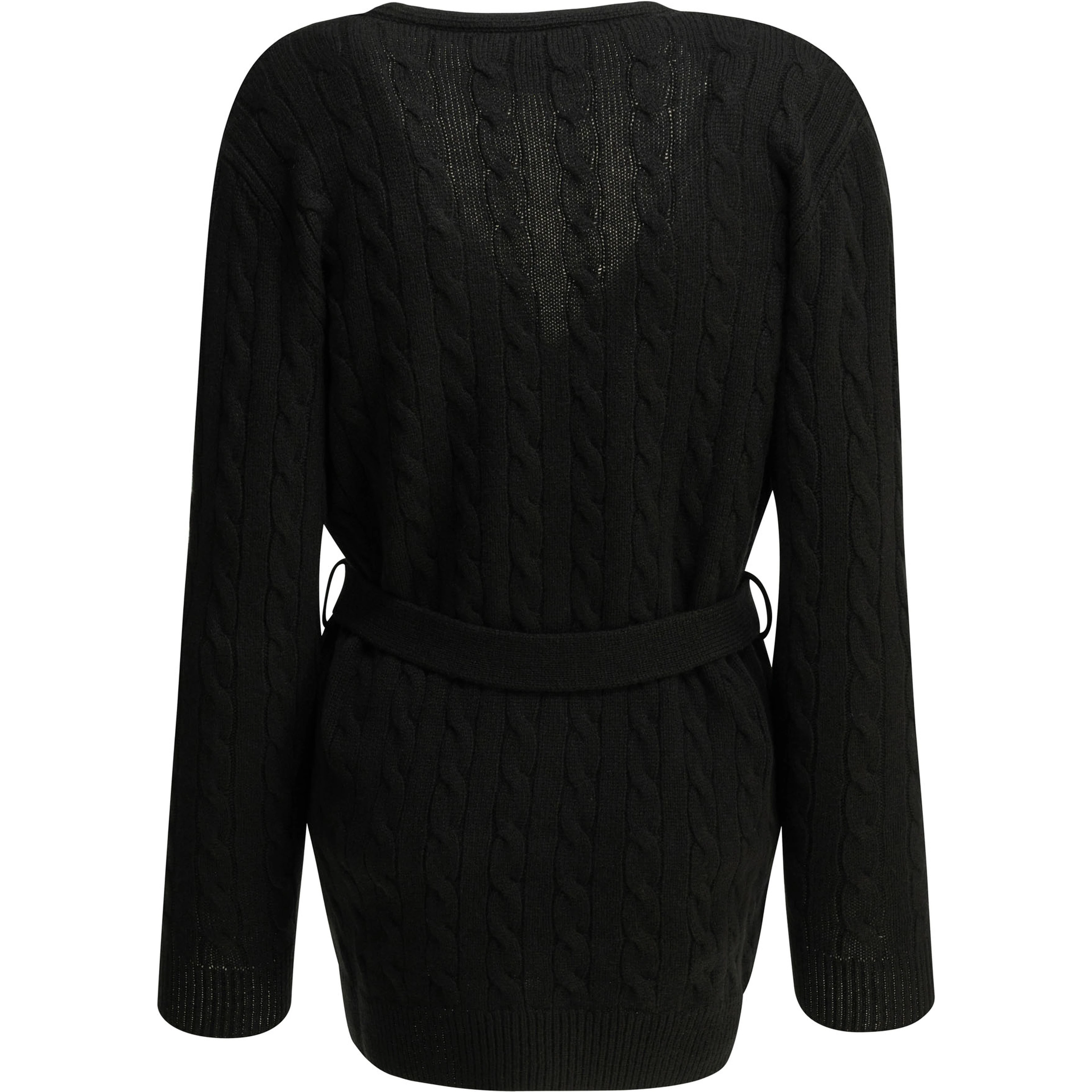 Cashmere cable-knit cardigan