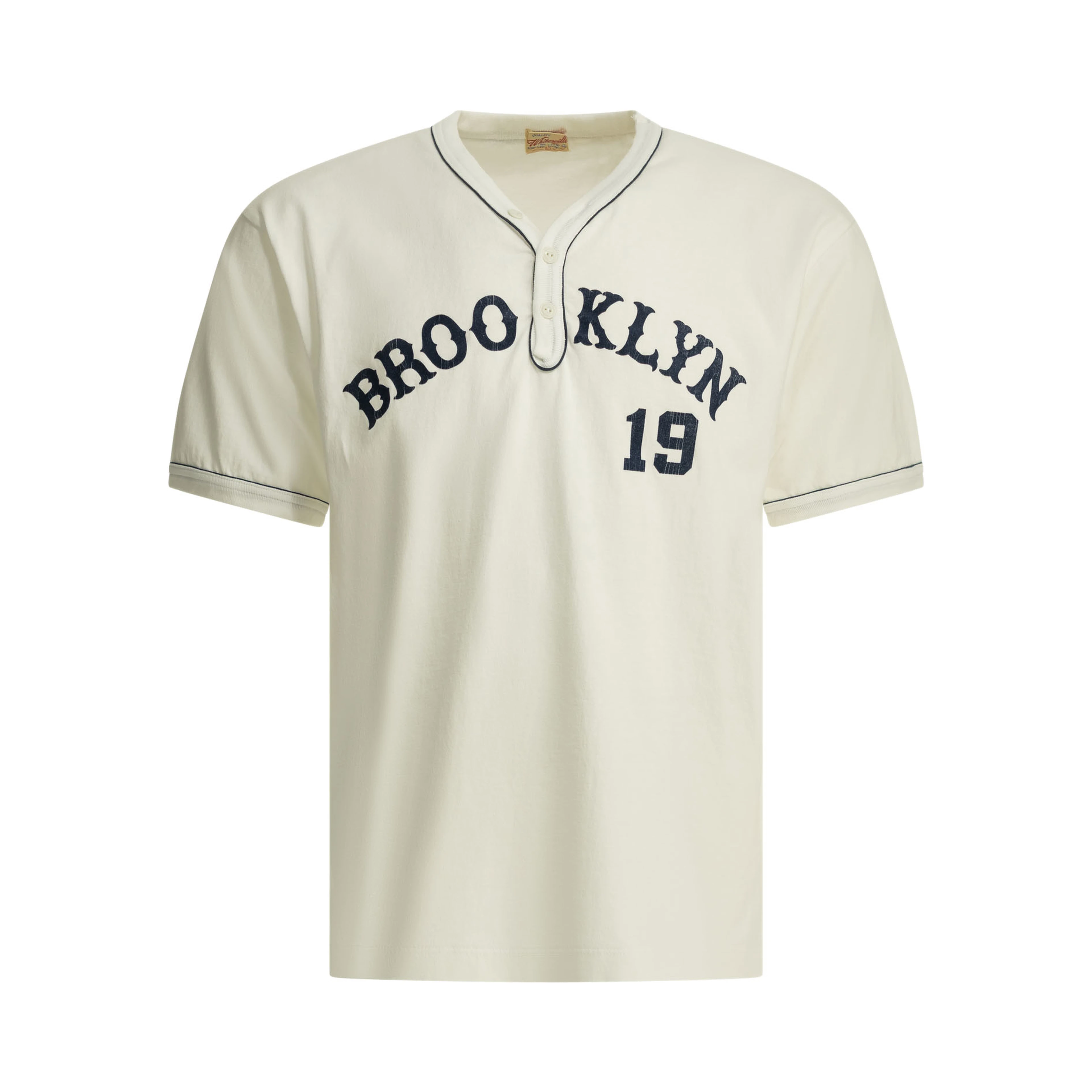 "Brooklyn 19 Baseball" Henley T-shirt