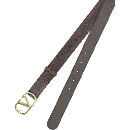 "VLogo Signature" Leather Belt