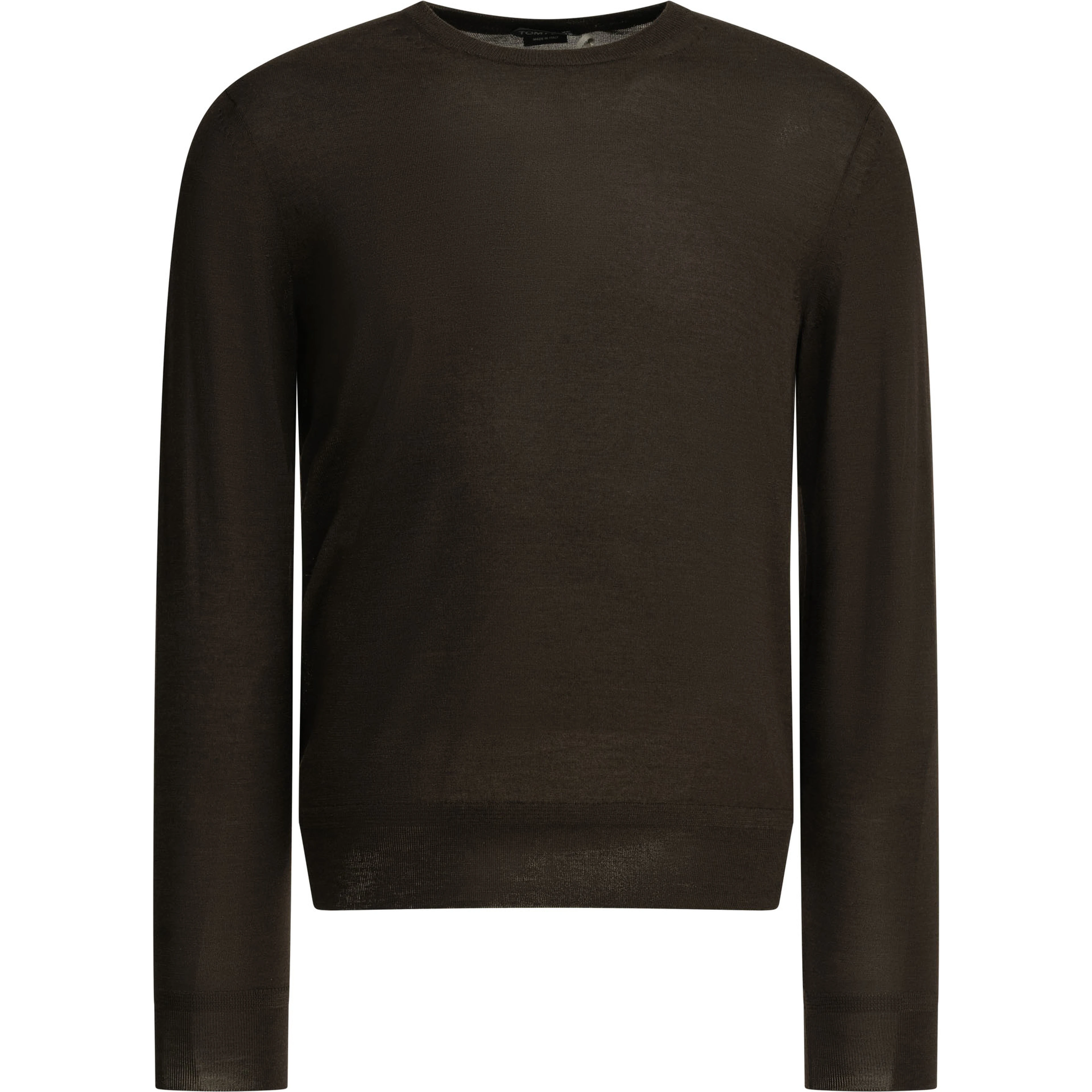 Cashmere and silk crew-neck sweater