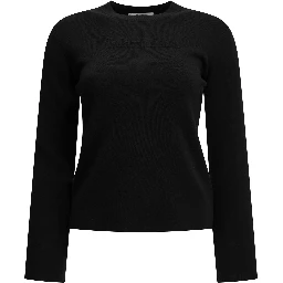 Round-neck T-shirt made of virgin wool
