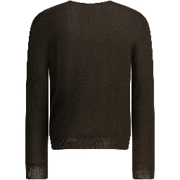 Cashmere and silk crew-neck sweater