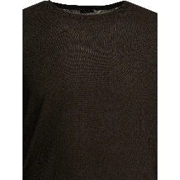 Cashmere and silk crew-neck sweater