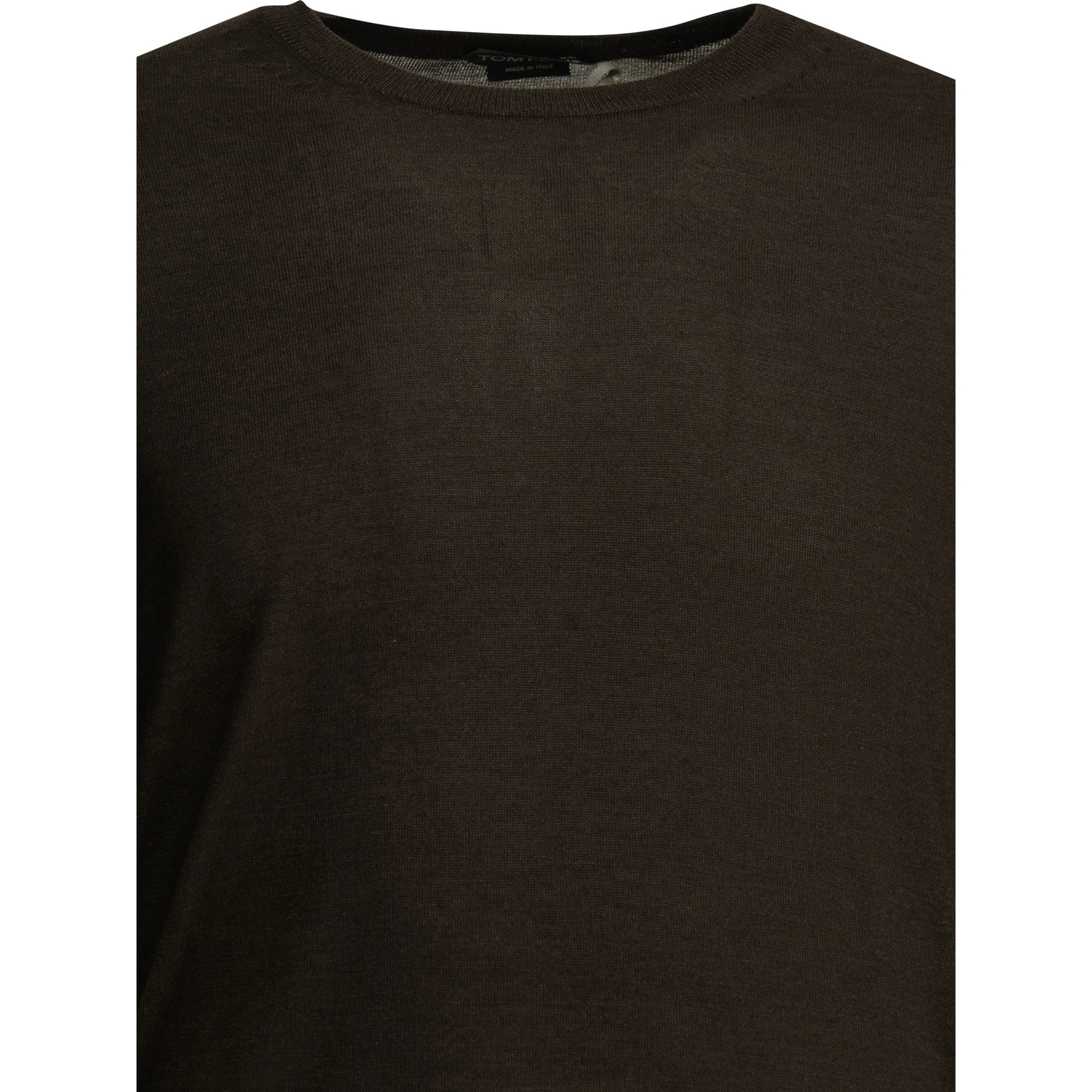 Cashmere and silk crew-neck sweater