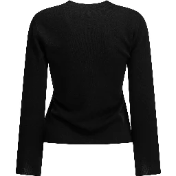 Round-neck T-shirt made of virgin wool