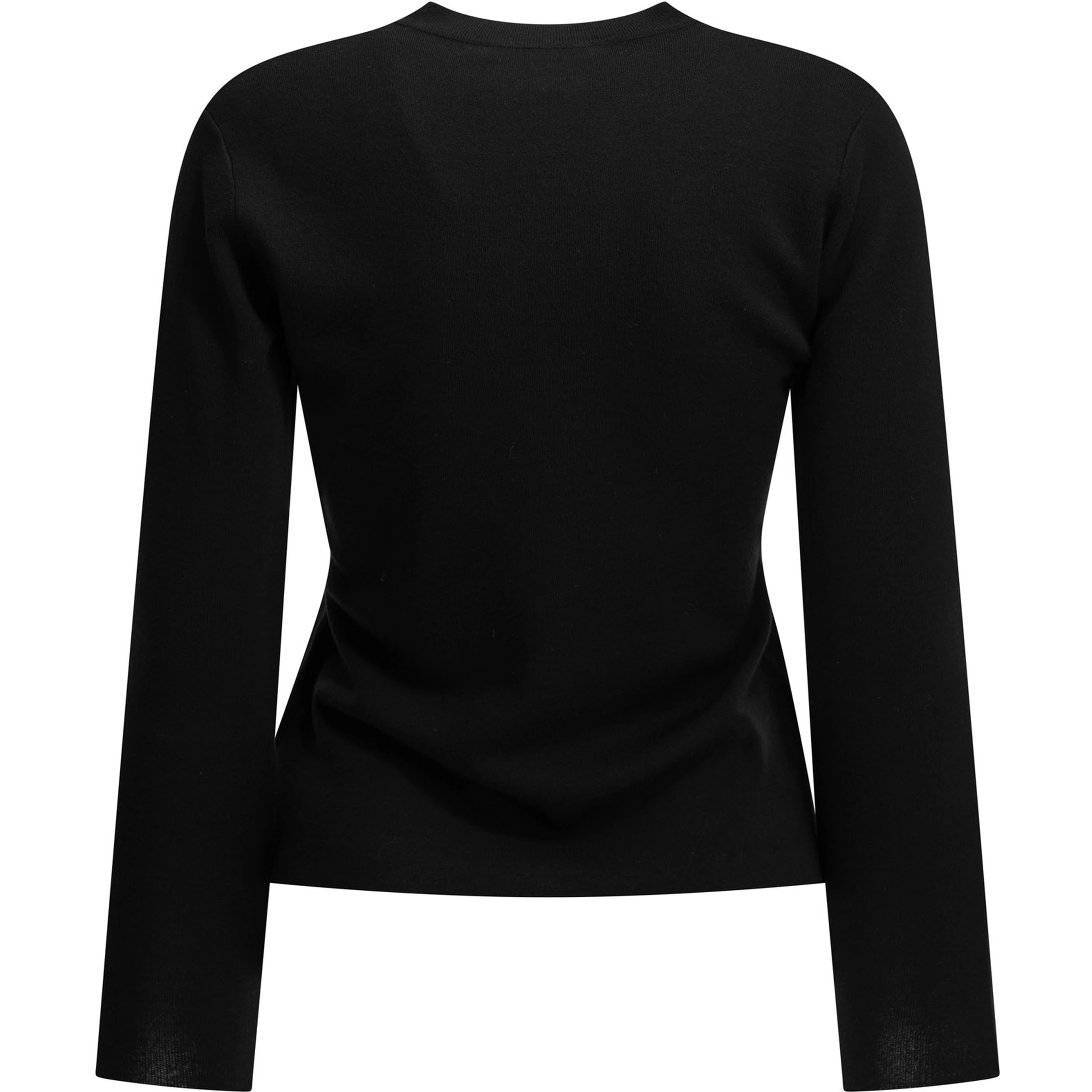 Round-neck T-shirt made of virgin wool