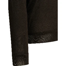 Cashmere and silk crew-neck sweater