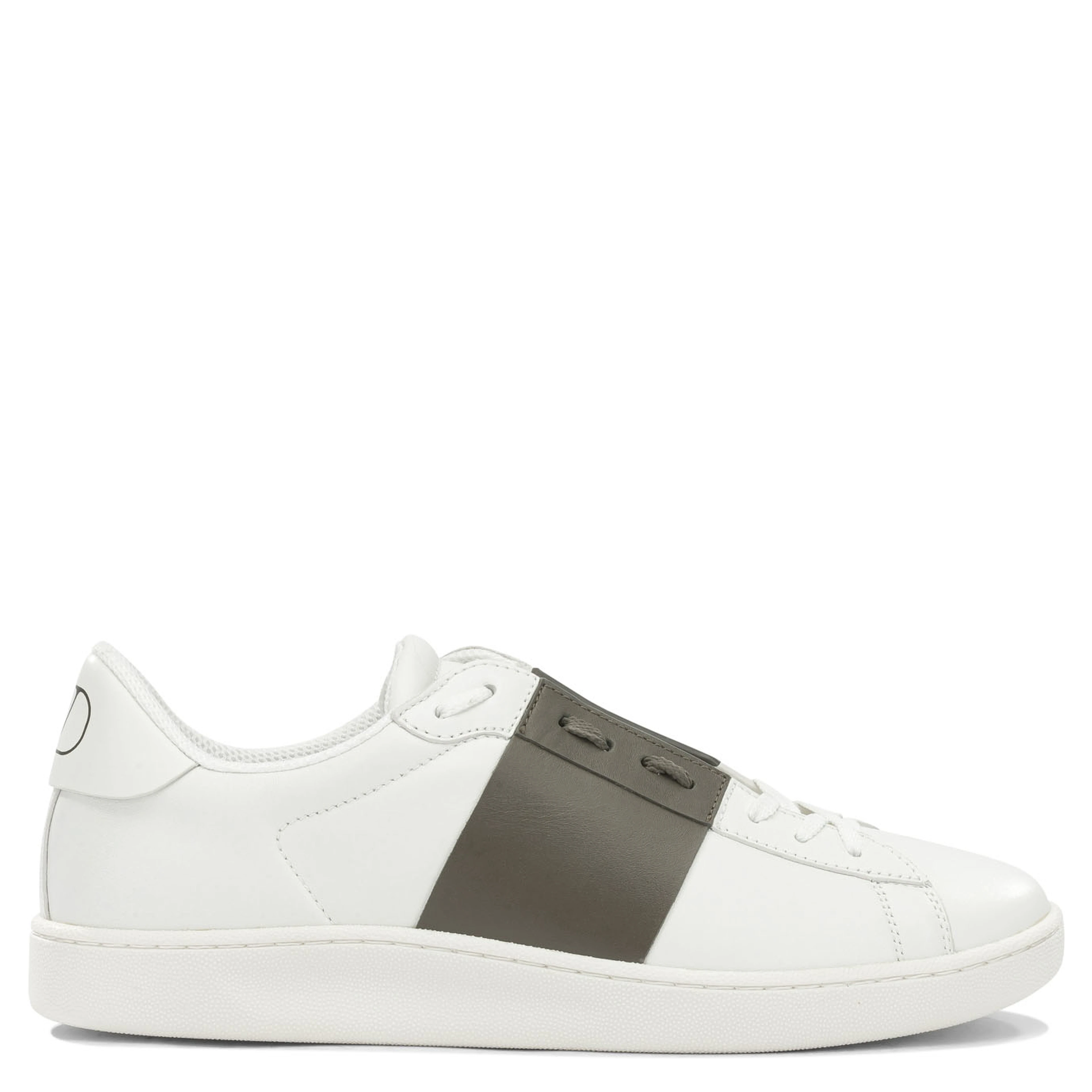 "Open" Low-Top Sneakers