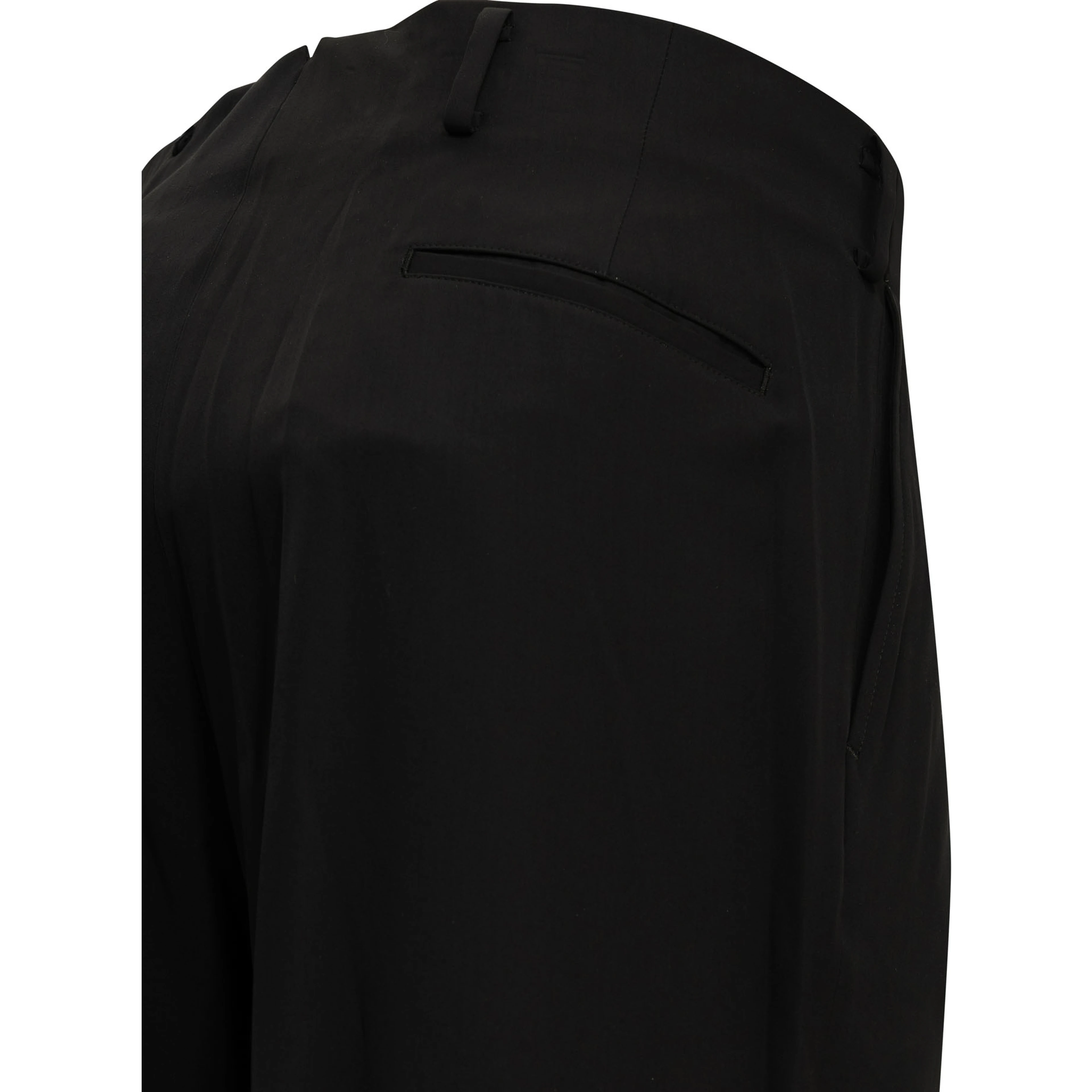 Tailored pants made of wool blend
