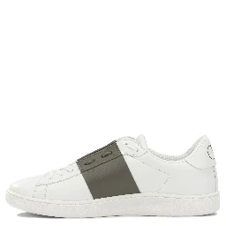 "Open" Low-Top Sneakers