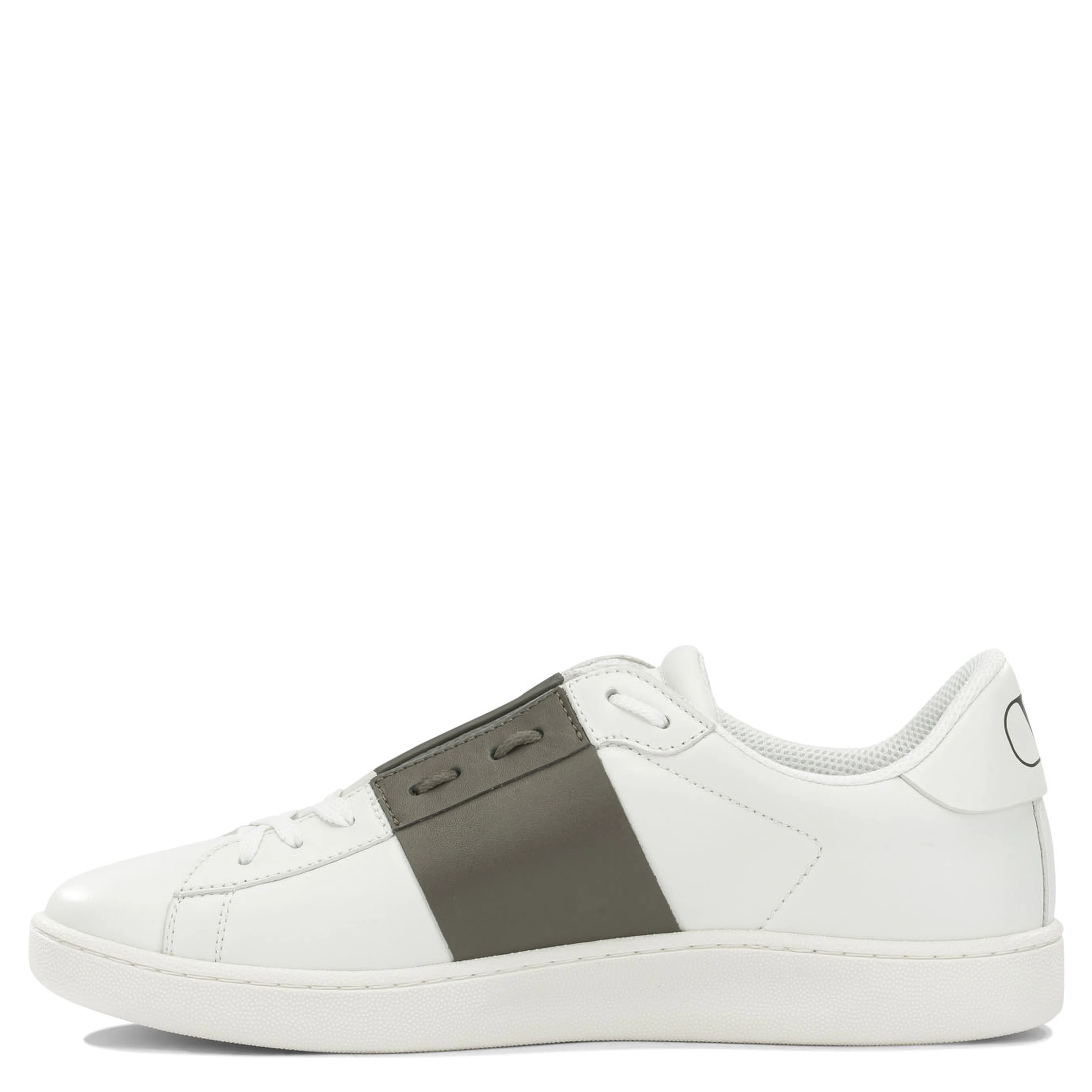 "Open" Low-Top Sneakers