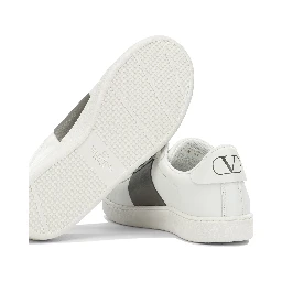 "Open" Low-Top Sneakers