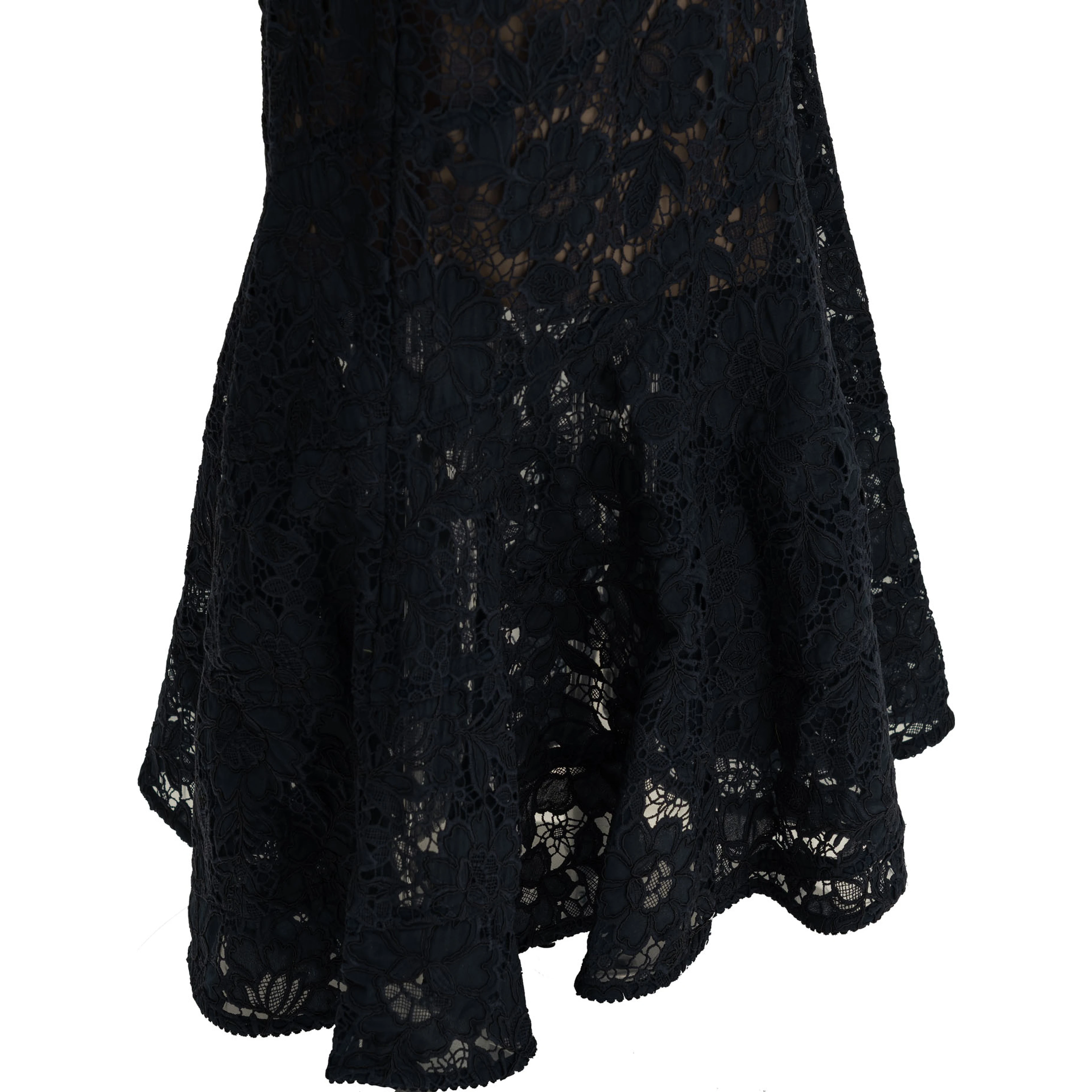 Lace midi dress