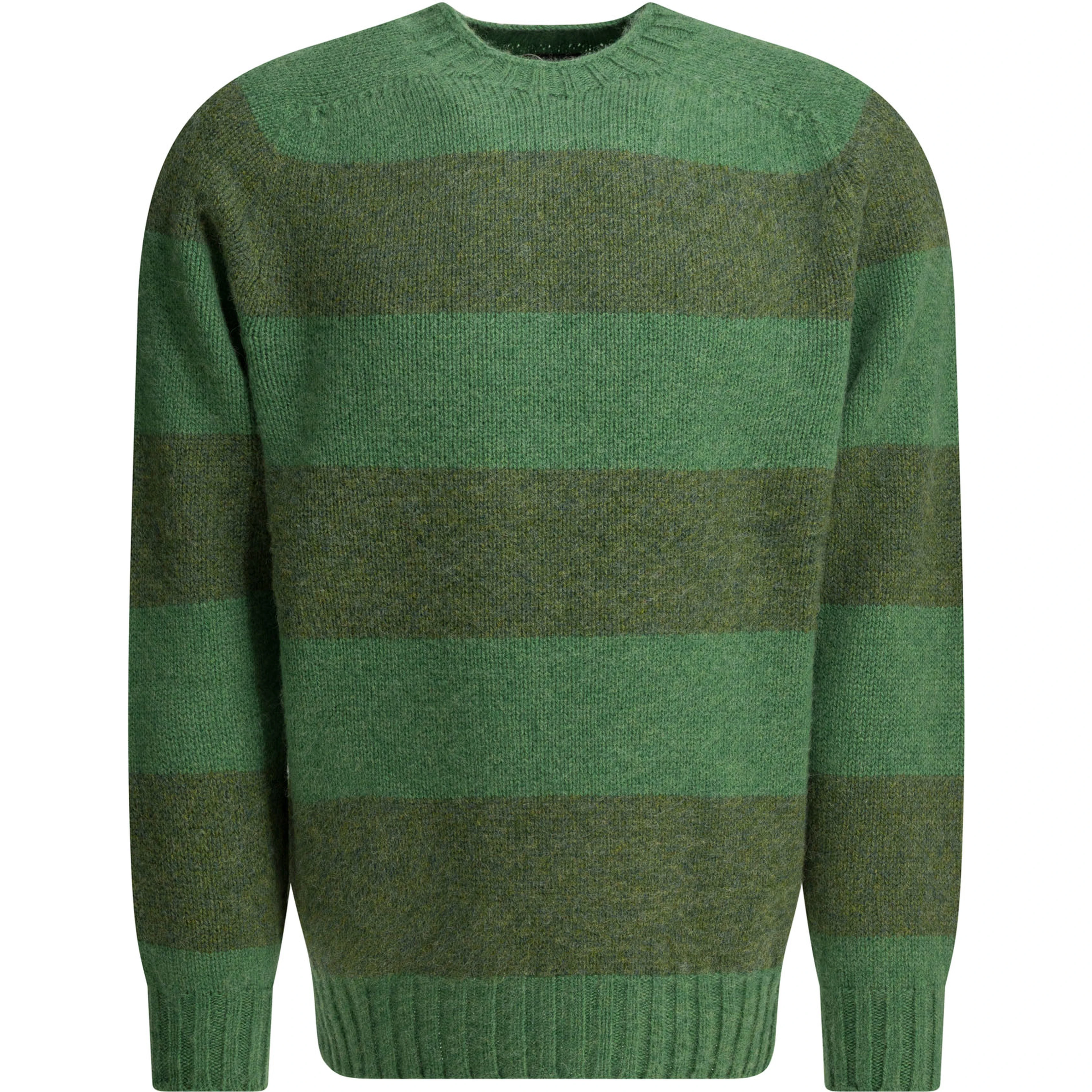 Wool crew neck sweater