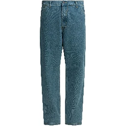 "Single Knee" Wide Leg Jeans