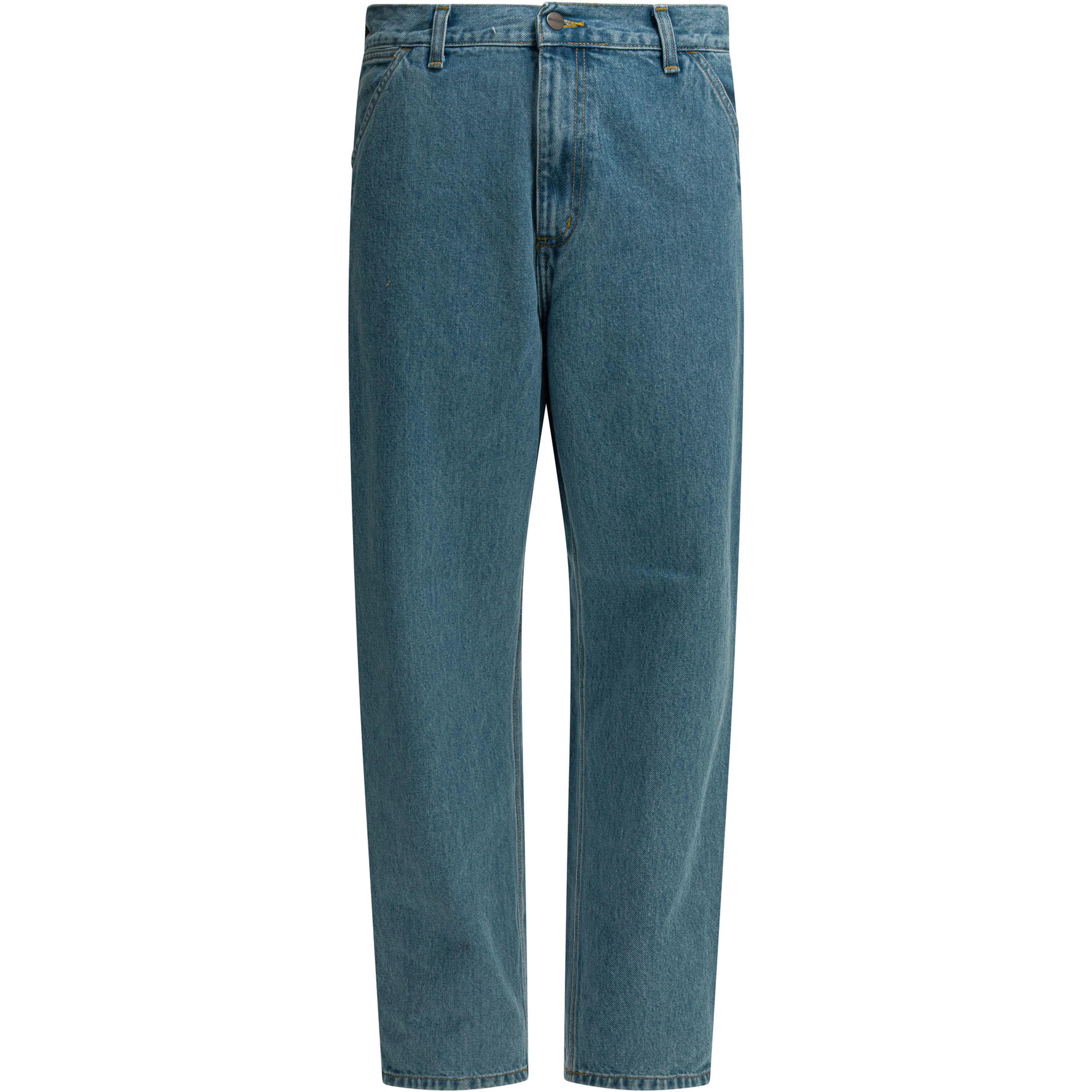 "Single Knee" Wide Leg Jeans