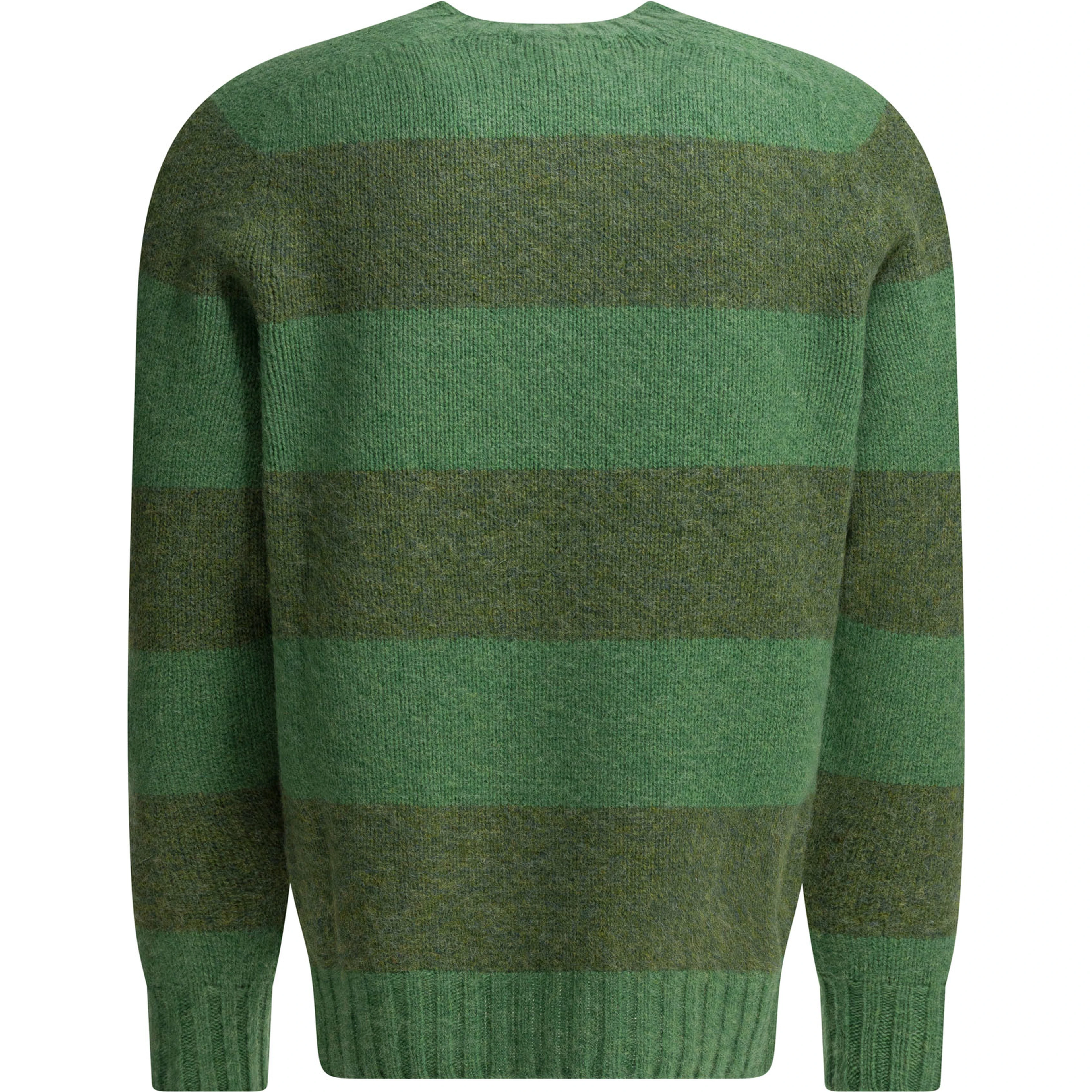 Wool crew neck sweater