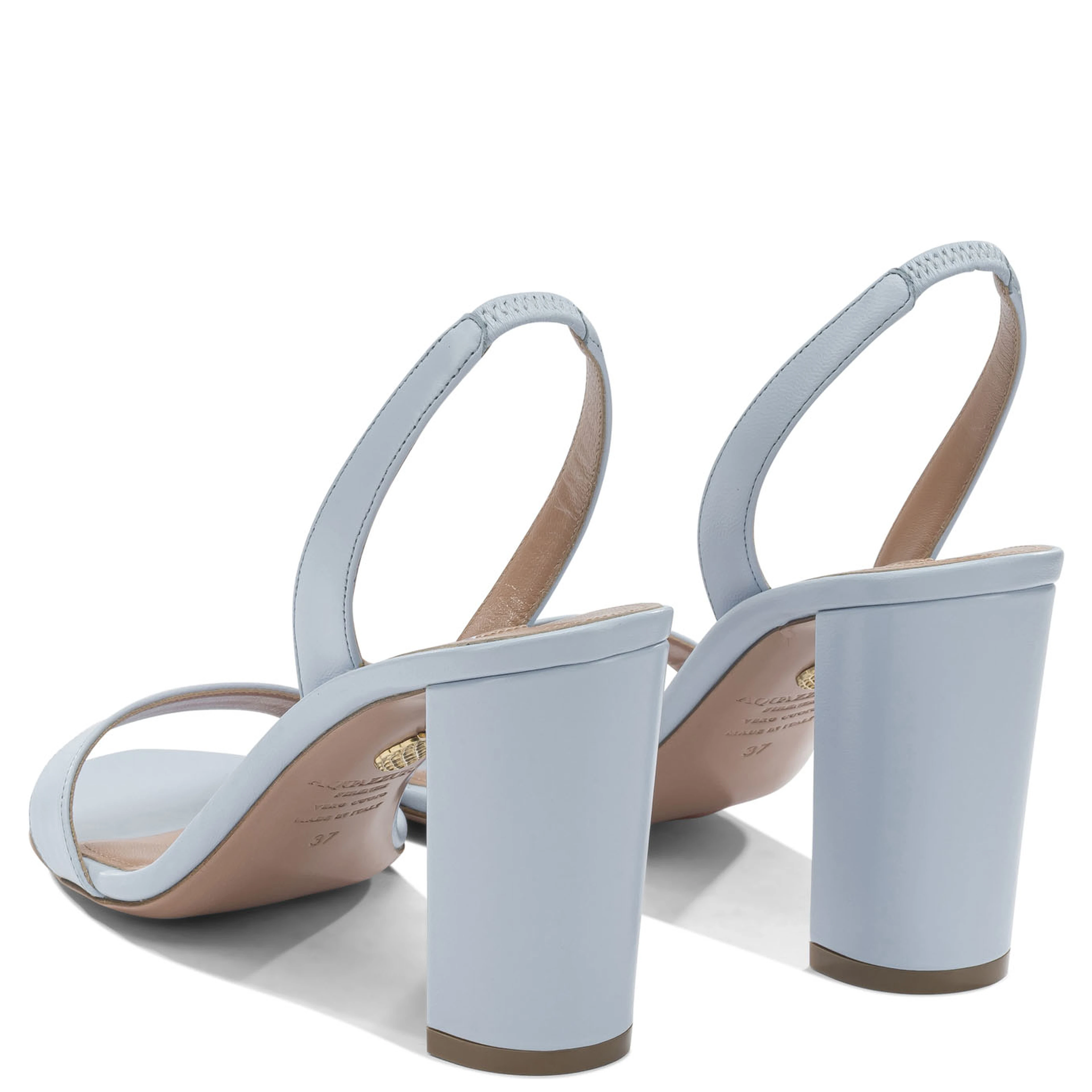 "So Nude Block 85mm" heeled sandals