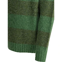 Wool crew neck sweater