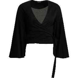 Casual wrap-around top