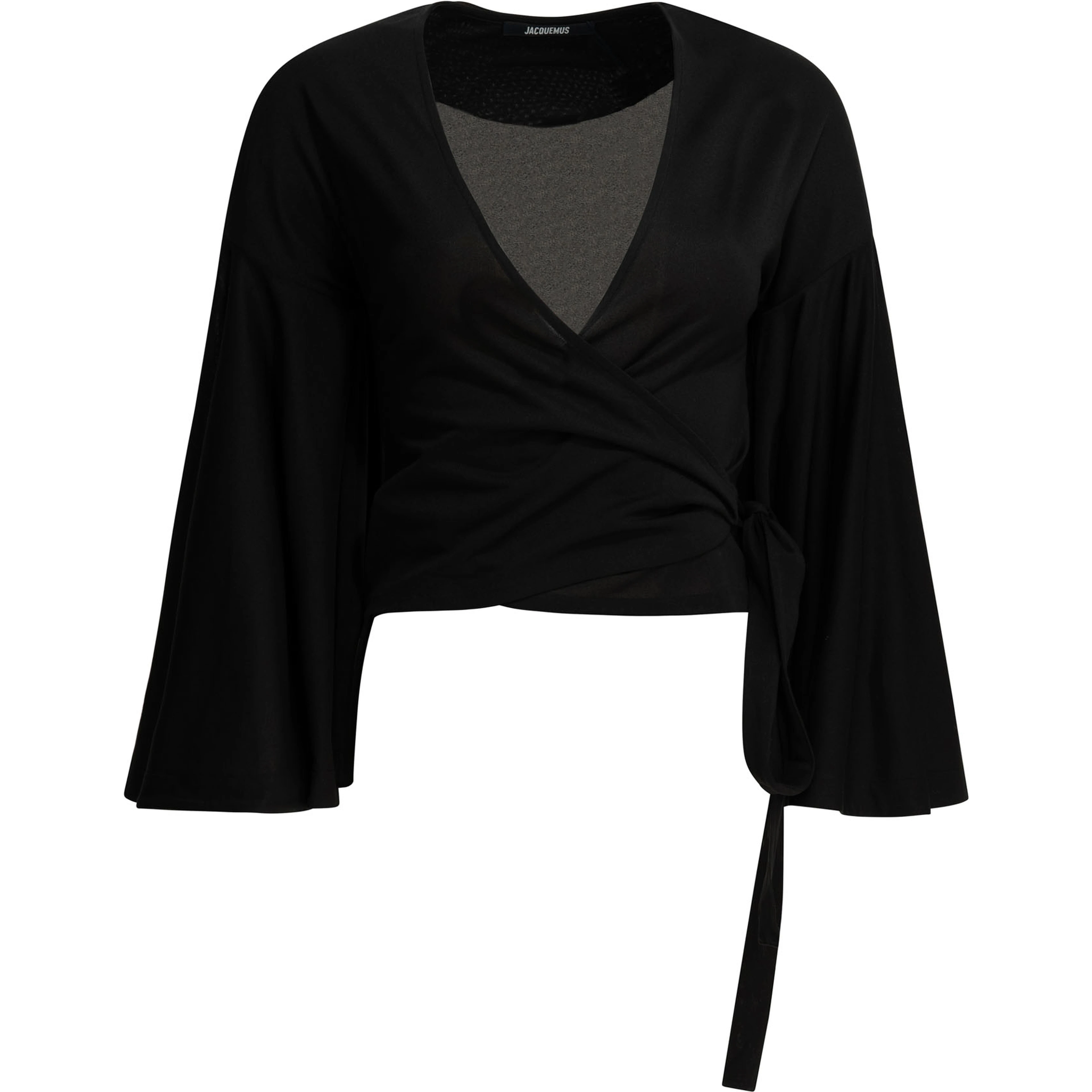 Casual wrap-around top