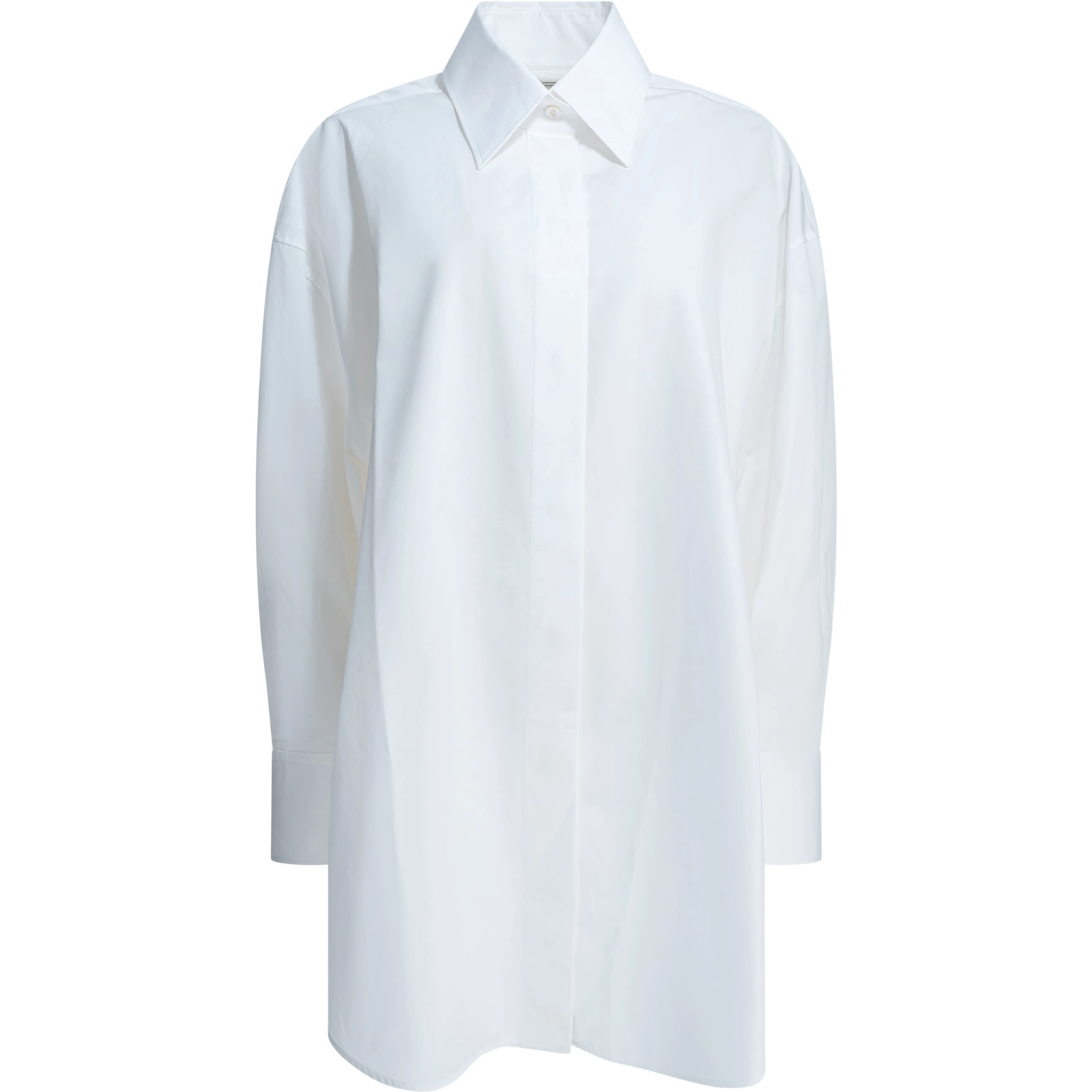 Casual asymmetrical shirt