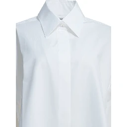 Casual asymmetrical shirt