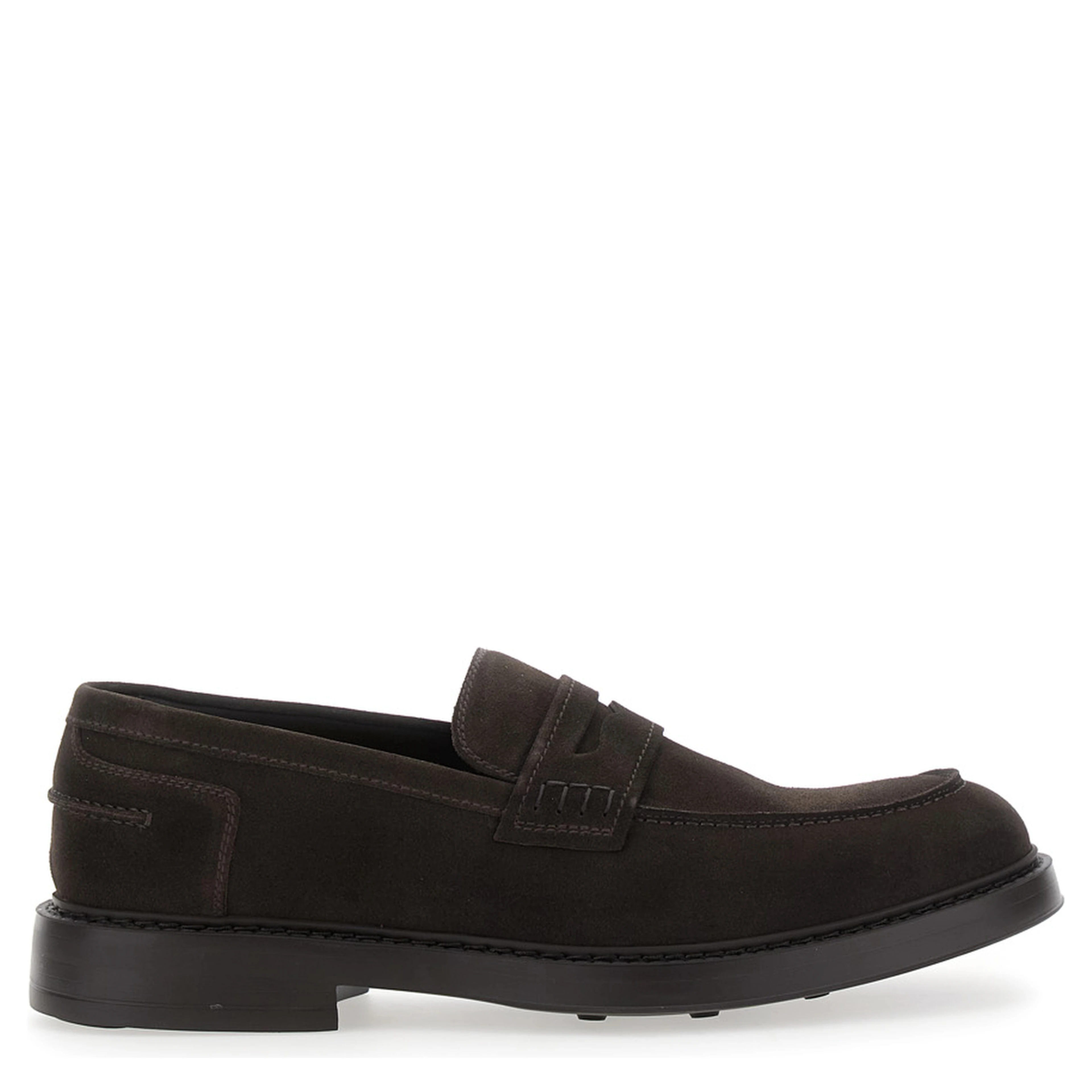 Loafers Ondo Bruges with penny and calf lining, 100% Calf, brown, man