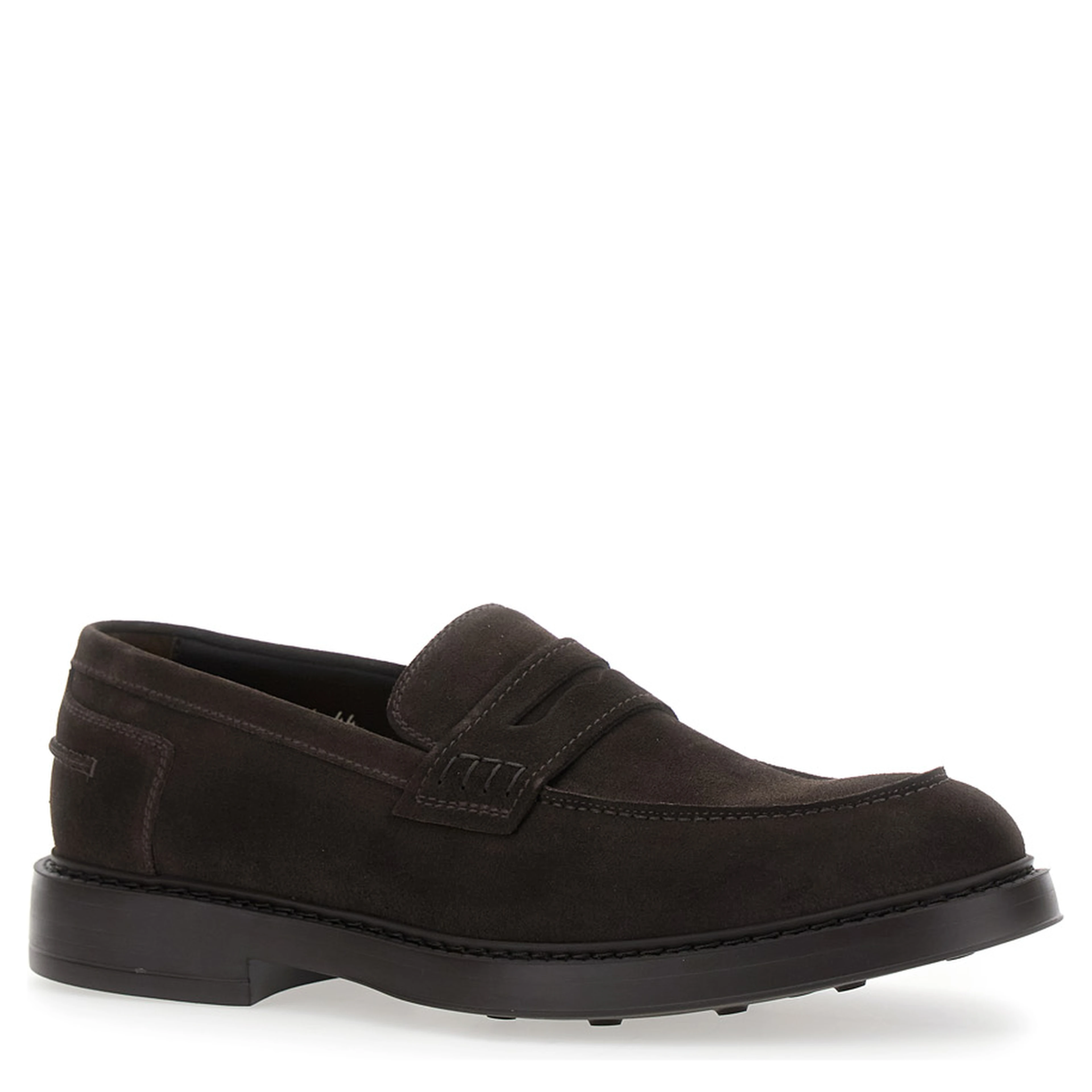 Loafers Ondo Bruges with penny and calf lining, 100% Calf, brown, man