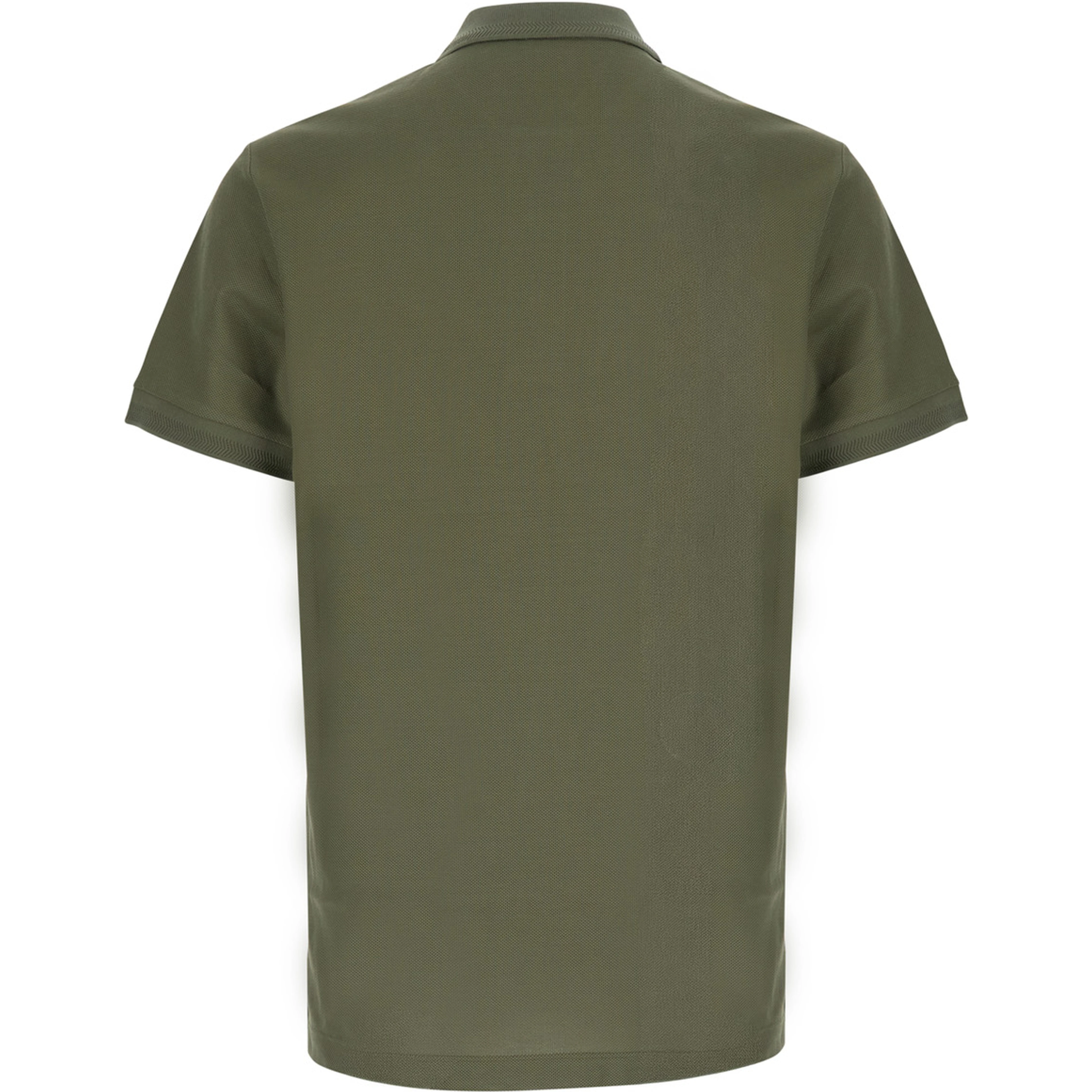 EDDIE EKD Green T-Shirt with Round Neck and Logo on the Front in Cotton Men