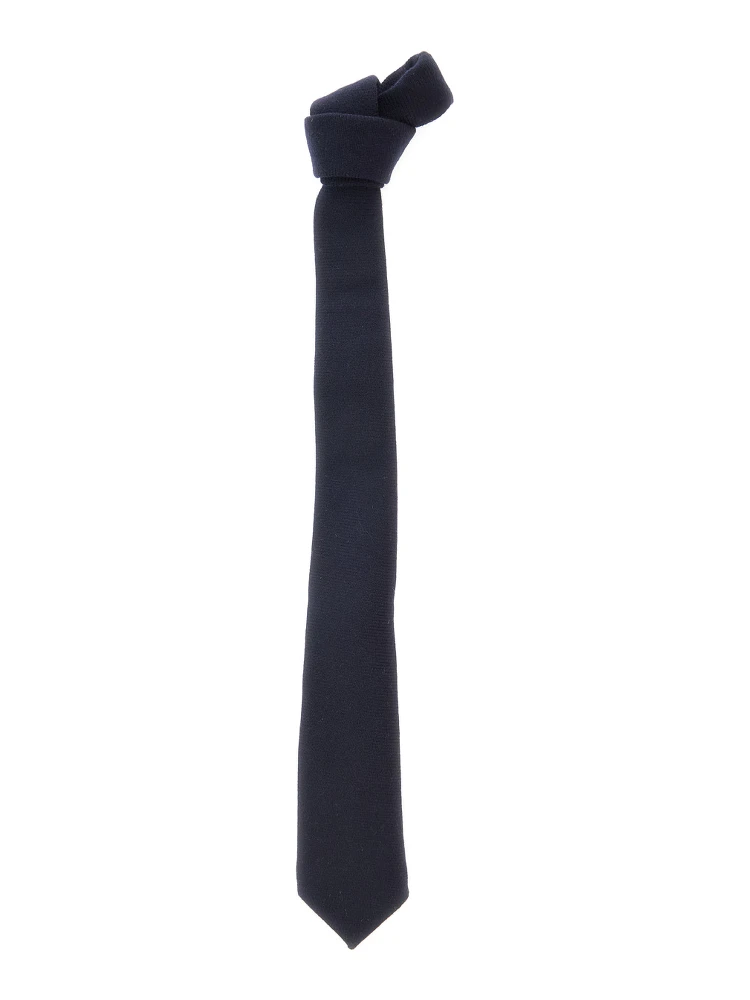 Check Tie with Plain Beige Details for Men