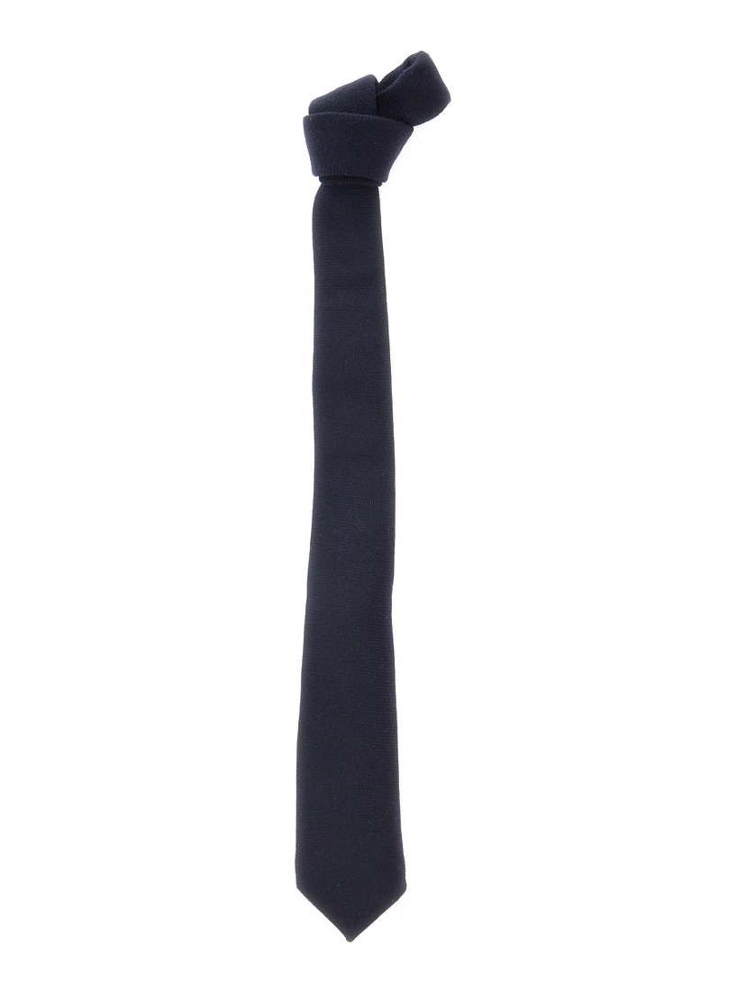 Check Tie with Plain Beige Details for Men