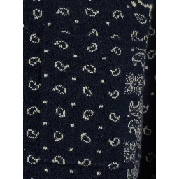 Long Sleeve Shirt with Flaps in Blue