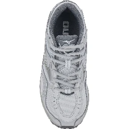 Metallic Sneakers with Tech Fabric Upper and Rubber Sole