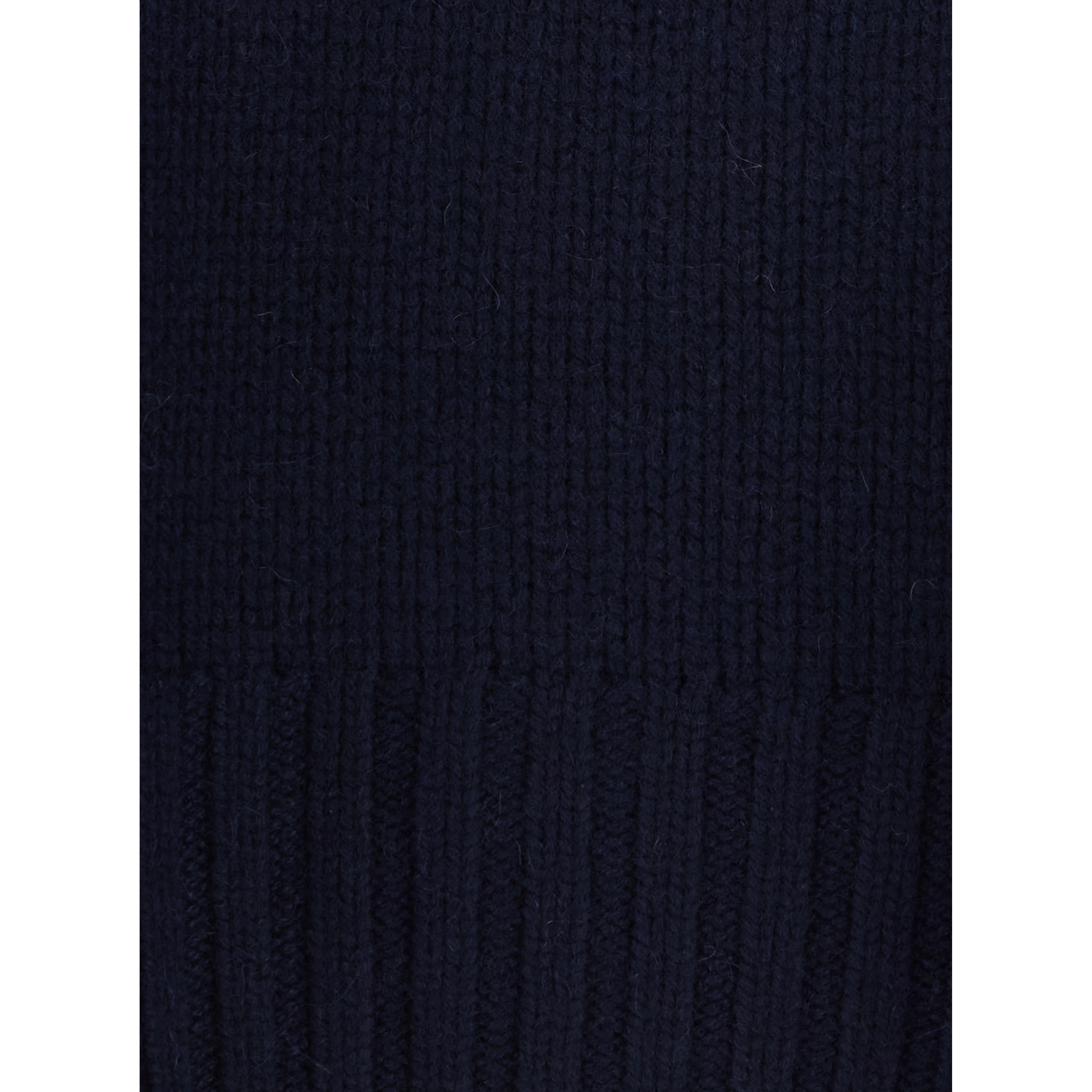 Sweater "GIRLFRINDED TURTLENECK" with high collar and long sleeves in blue cashmere for women