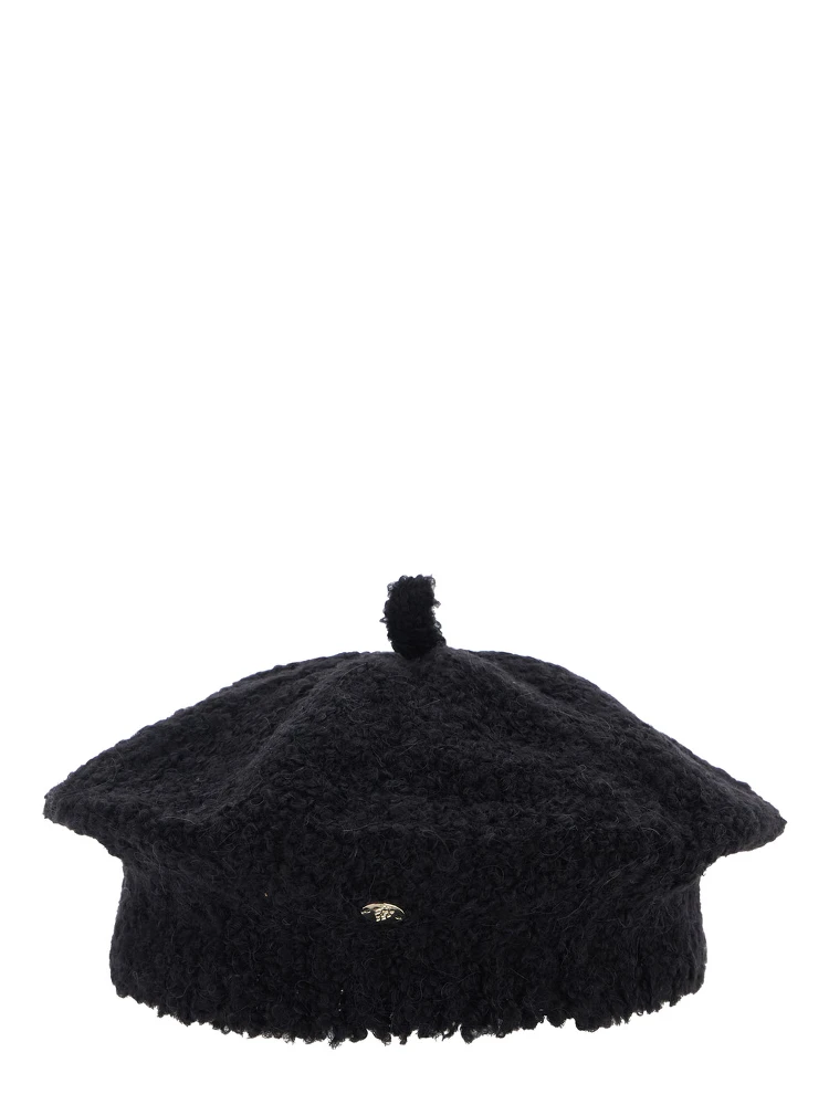 Tilda Hat with wool and alpaca in black for women