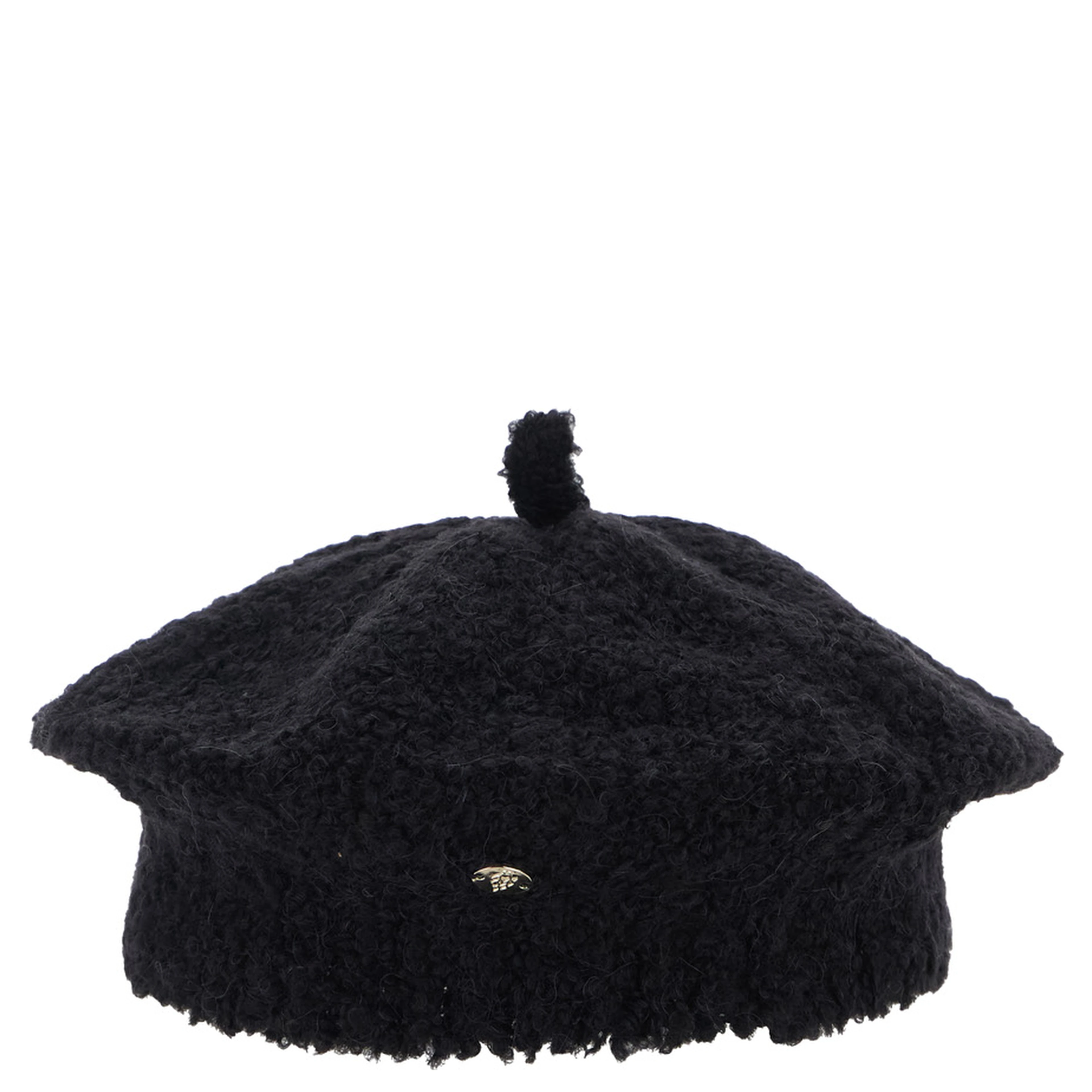 Tilda Hat with wool and alpaca in black for women