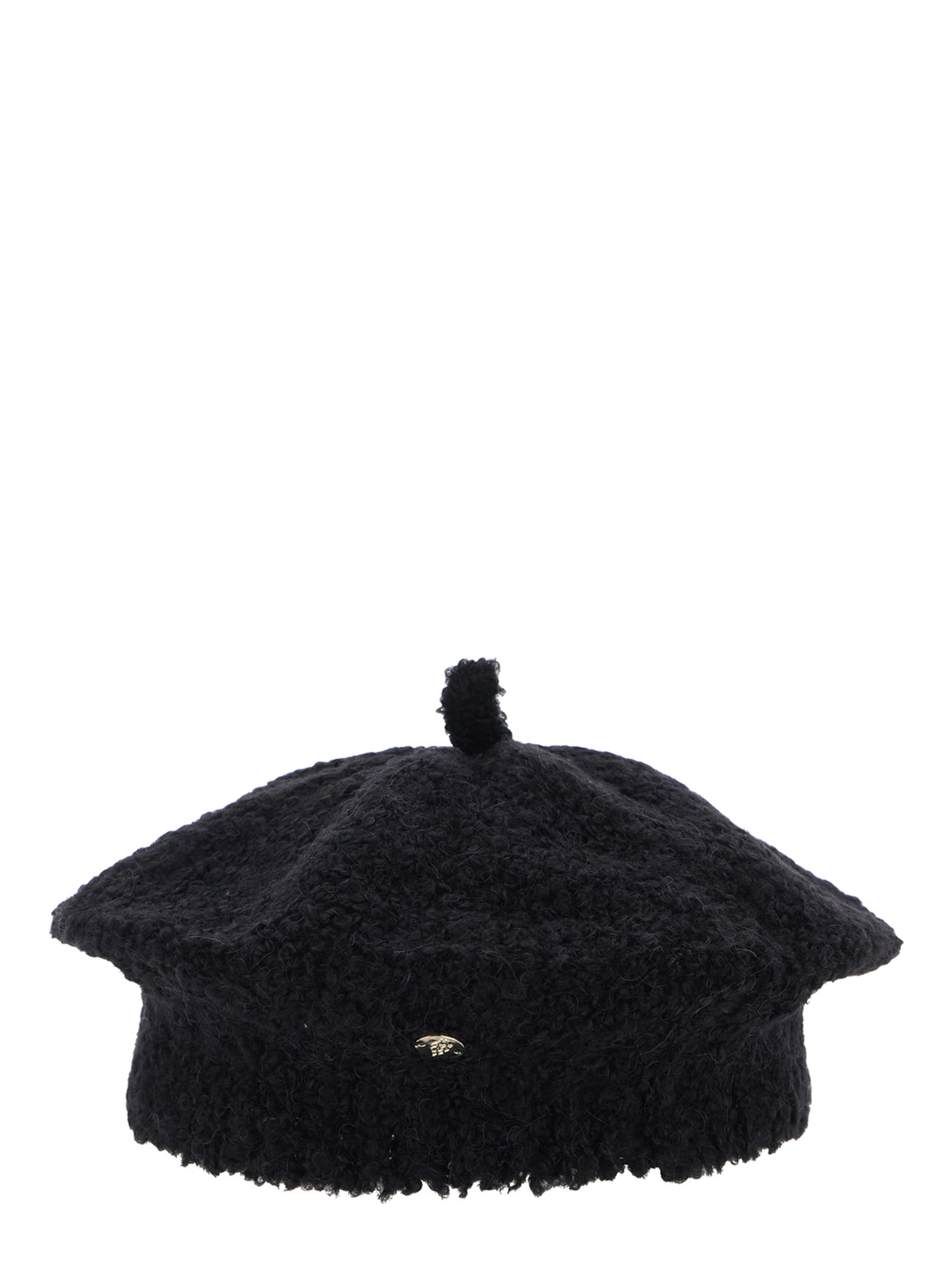Tilda Hat with wool and alpaca in black for women