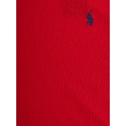 T-shirt with Pony Logo on the Front in Red Cotton Boy
