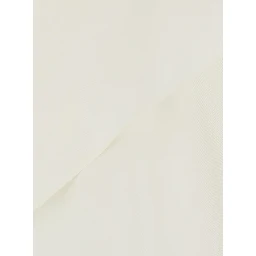 white top with high collar and integrated scarf in silk women