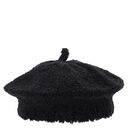 Tilda Hat with wool and alpaca in black for women